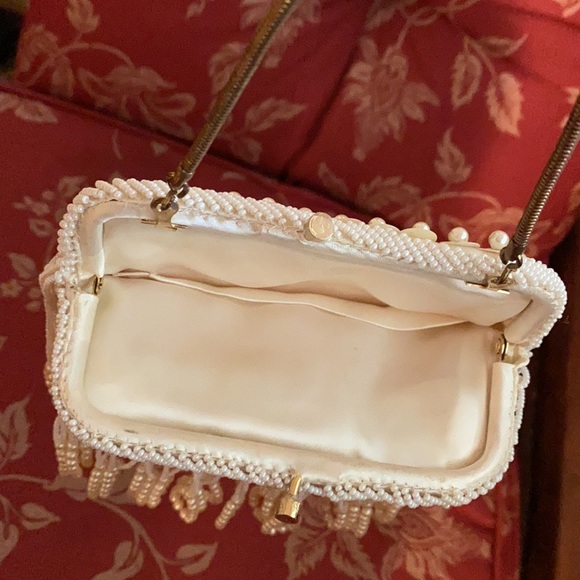 Antique hand beaded purse - Picture 2 of 4